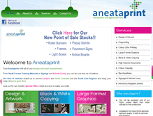 Tablet Screenshot of aneataprint.co.uk